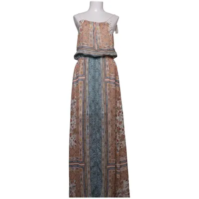 Långklänning (Blå, Brun, Flerfärgad) från Zara Basic