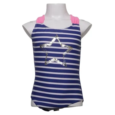 Baddräkt (Blå, Vit, Rosa) från Circo Elastan, Polyester