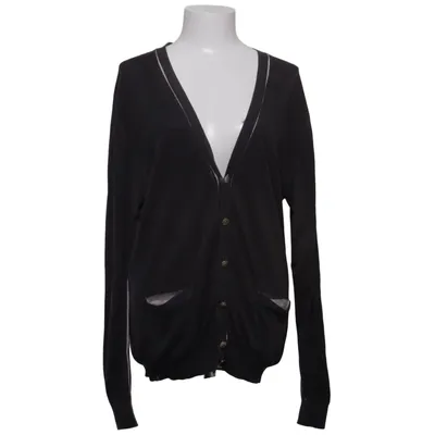 Cardigan (Black, Gray) from Daniele Alessandrini Cotton, Silk