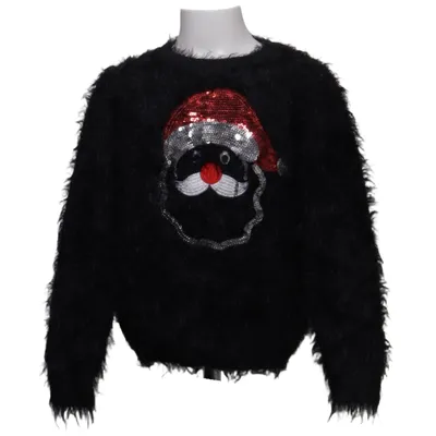 Pull de Noël (Noir, Multicolore) de Uniq Mini Acrylique, Polyester