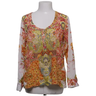 Blouse (White, Multicolored) from Fira Viscose