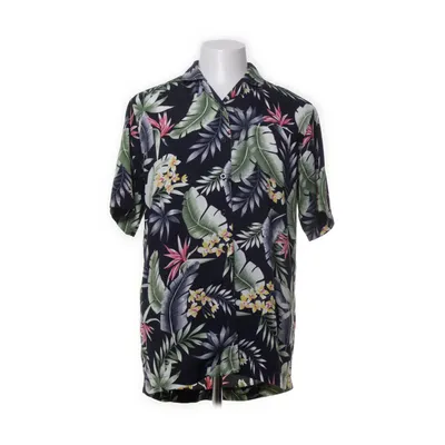 Kortärmad skjorta (Svart, Flerfärgad) från Le Breve Polyester