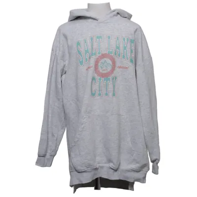 Hoodie (Gray) from H&M Kids Cotton, Polyester, Elastane