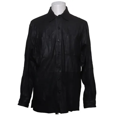 Veste en cuir (Noir) Cuir