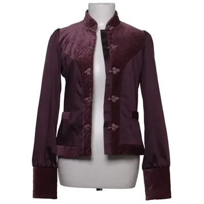 Blazer (Violet) de H&M Acétate, Coton, Élasthane, Polyamide, Viscose