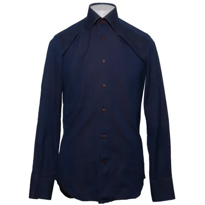 Shirt (Blauw) van Circle of Gentlemen Katoen