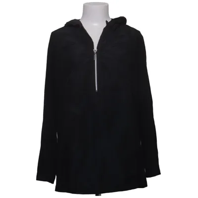 Capuchon sweater (Zwart) van Gina Laura Collection Katoen, Elastaan, Polyester