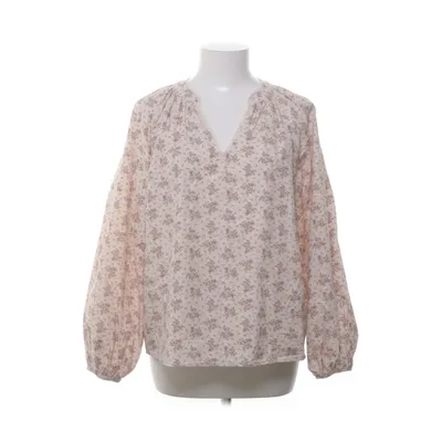 Blouse (Beige, Red) from Cerise Blue Cotton