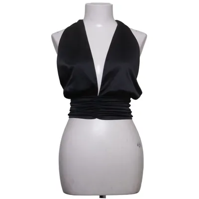 Halter neck top (Black) from Gina Tricot Elastane, Polyester