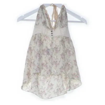 Halternecktopp (Beige, Flerfärgad) från Dondup Silke