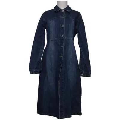 Denim jurk (Blauw) van VILA Clothes Katoen