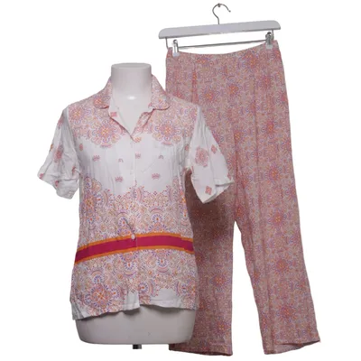 Pajamas (White, Multicolored) from SUWEN Viscose