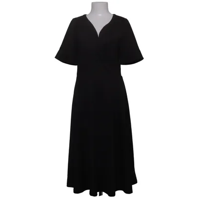Omlottklänning (Svart) från Retro Stage Bomull, Polyester