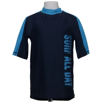 Swim shirt (Blue) from H&M Polyester, Elastane