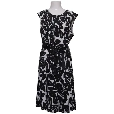 Klänning (Svart, Vit) från NKD Elastan, Polyester