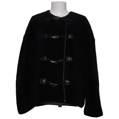 Winter jacket (Black) from Totême Leather