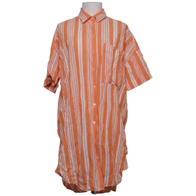 Kortärmad skjorta (Orange, Flerfärgad) från Lemlem X H&M Lyocell, Polyamid