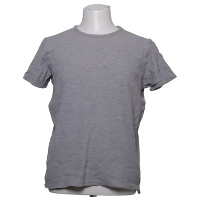 T-shirt (Grijs) van H&M Man Katoen, Viscose