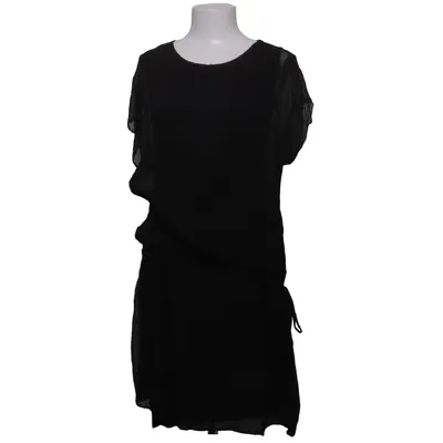 Robe (Noir) de V Milano Élasthane, Soie, Viscose