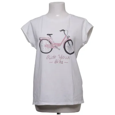 T-shirt (Blanc) de Evis Coton, Élasthane