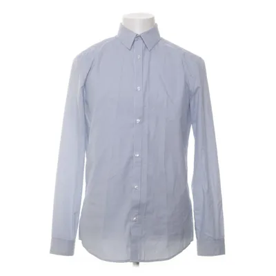 Skjorta (Blå) från H&M Man Polyester, Bomull