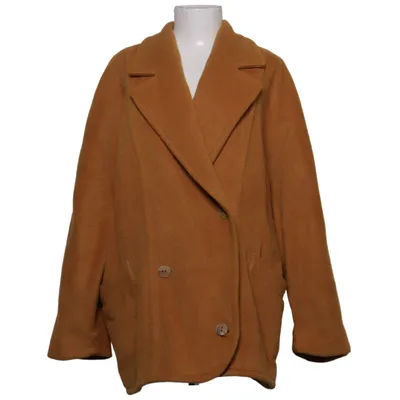 Coat (Brown) from Strenesse Mohair, Polyamide, Viscose, Wool