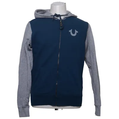 Huvtröja (Blå, Grå) från True Religion Bomull, Polyester