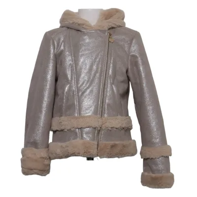 Shearling jas (Beige) van Original Marines Polyester