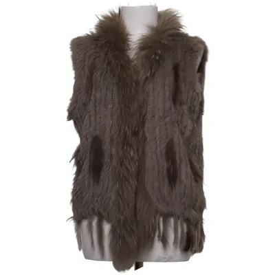 Pälsväst (Beige) från Angelia L Akryl, Päls