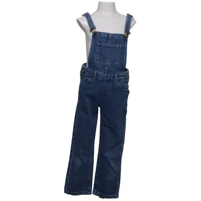 Dungarees (Blue) from Mini Rodini Cotton, Elastane