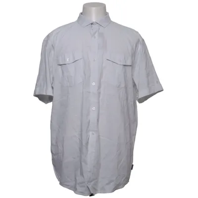 Chemise à manches courtes (Blanc) de Jim Spencer Coton, Élasthane, Polyamide
