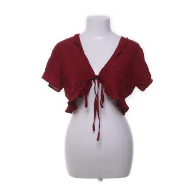 Crop top (Red, Multicolored) from Chiquelle Viscose