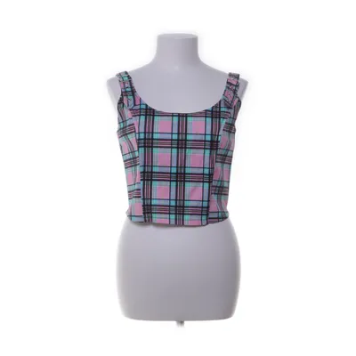 Crop top (Pink, Multicolored) from Current Mood Cotton, Elastane