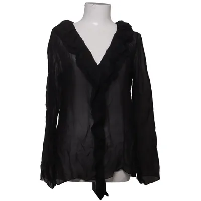 Bluse (Sort) fra Ajlajk Elastan, Silke, Viscose