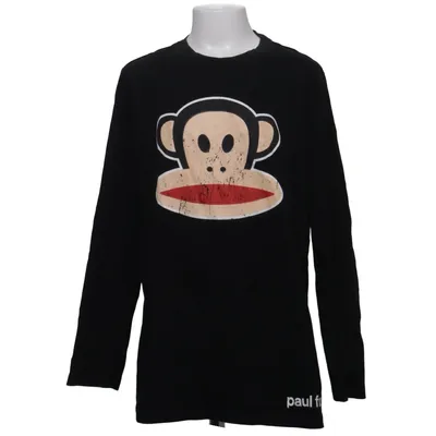 Långärmad t-shirt (Svart) från Paul Frank Bomull, Elastan