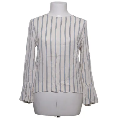 Blouse (White, Blue) from Samsøe & Samsøe