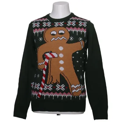 Jultröja (Grön, Flerfärgad) från Bluewear Akryl