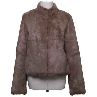 Fur jacket (Brown) from Rabbit