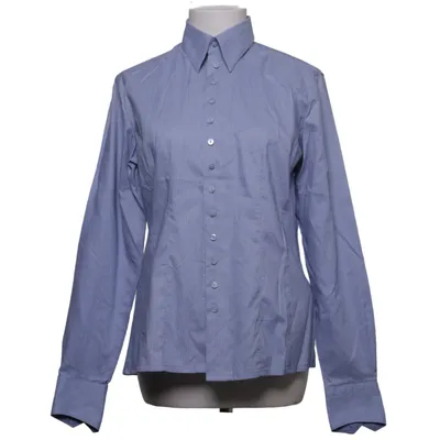 Shirt (Blue) from The Shirt Factory Cotton