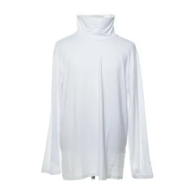 Polotröja (Vit) Polyester, Elastan