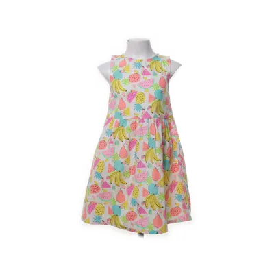 Klänning (Vit, Flerfärgad) från LC Waikiki Bomull