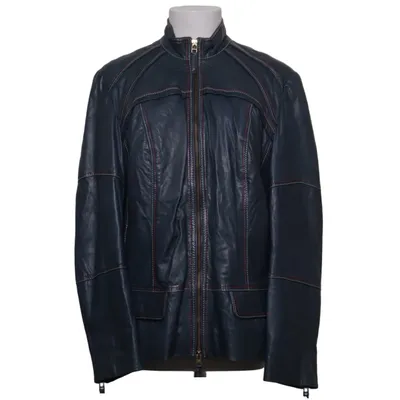 Leather jacket (Blue) from Ascari Leather