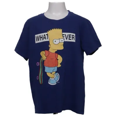 T-shirt (Blauw) van The Simpsons Katoen