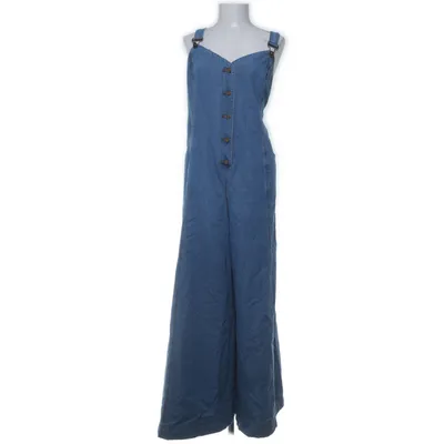 Overalls (Blå) fra Shein Curve Bomuld, Polyester, Viscose
