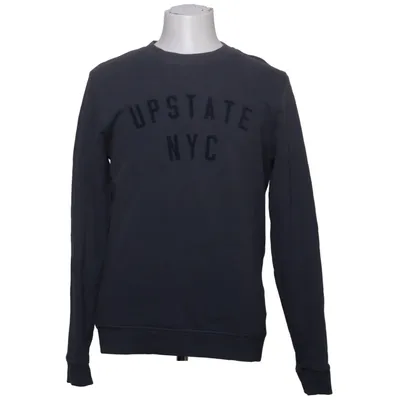 Sweatshirt (Blauw) van Selected Homme Katoen, Elastaan, Viscose