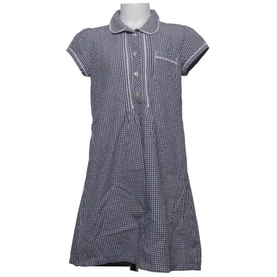Jurk (Blauw, Wit) van Next School Katoen, Polyester