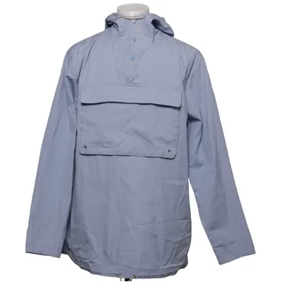 Anorak (Blue) from Topman Cotton, Viscose