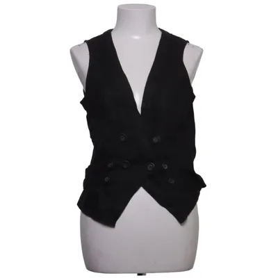 Gilet (Zwart) van Claire.dk Linnen