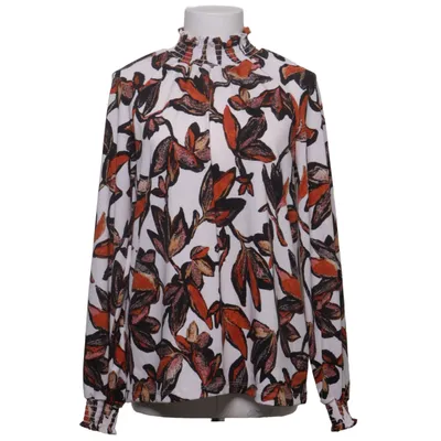 Blouse (Wit, Oranje, Zwart) van Kim & Co Elastaan, Polyester