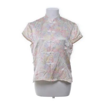 Cheongsam (Beige, Flerfarvet) Silke